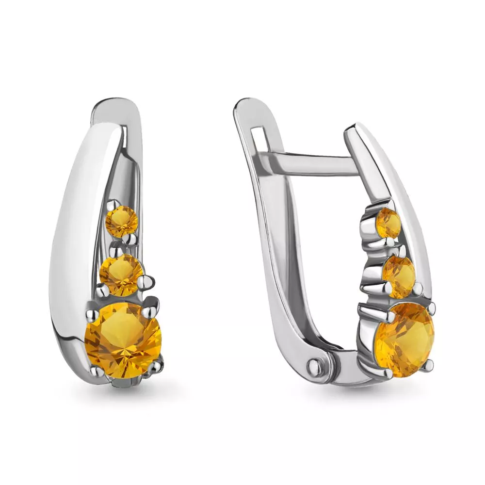 Серьги, серебро, артикул LV4703806