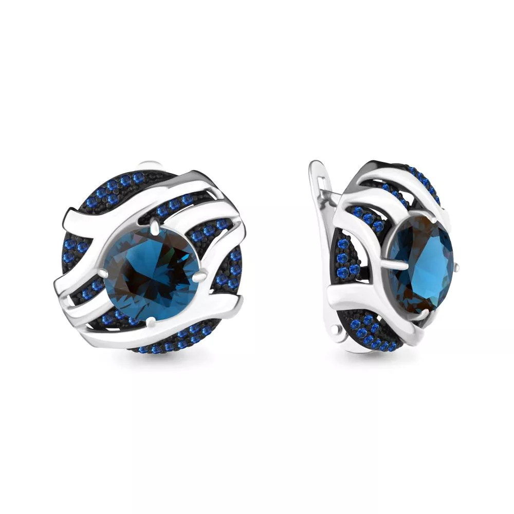 Серьги из серебра, артикул LV4703793Б