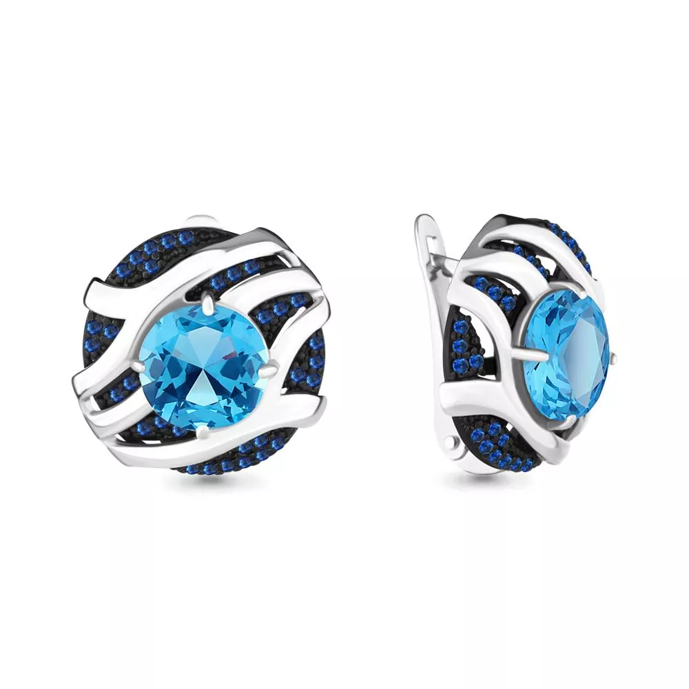 Серьги, артикул LV4703792Б, серебро