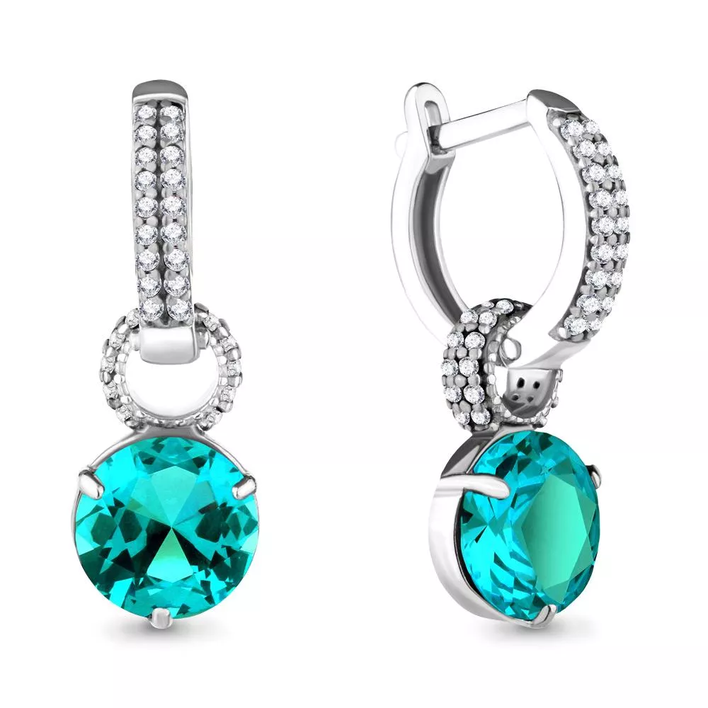 Серьги, артикул LV4703188А, серебро