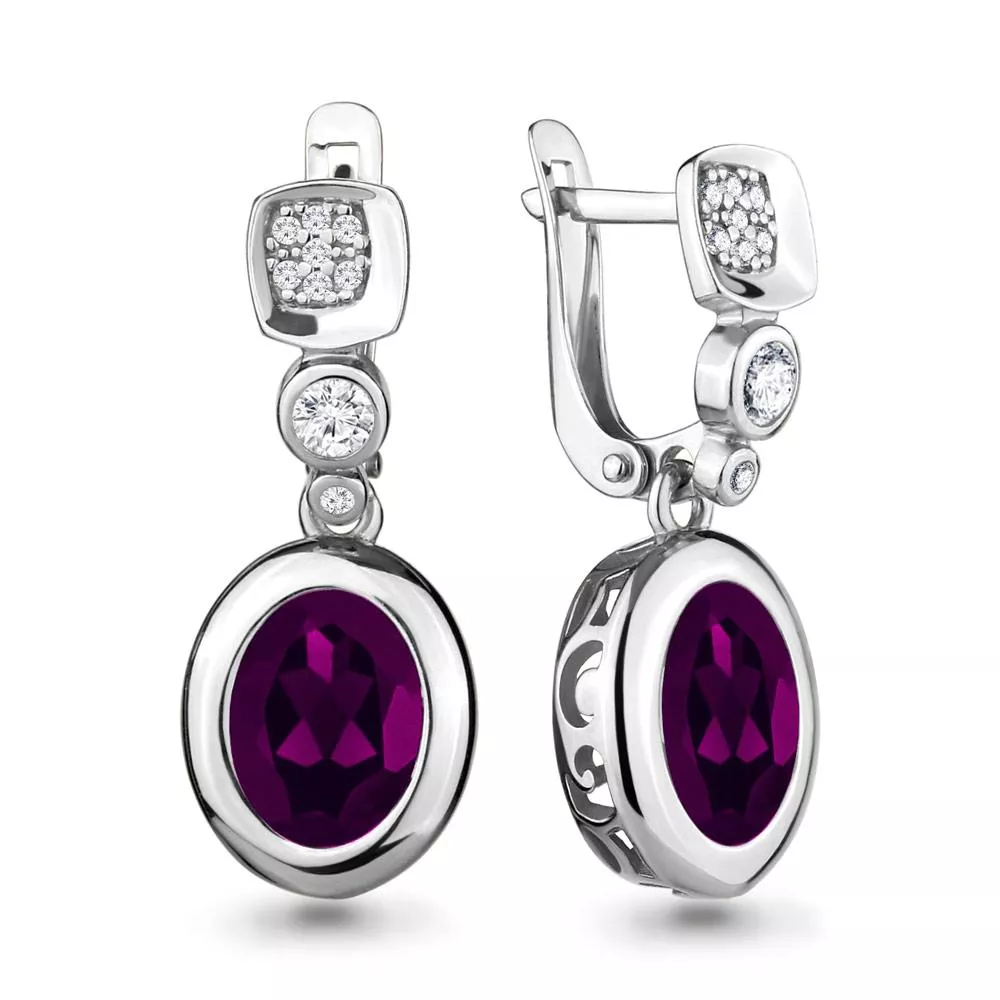 Серьги из серебра, артикул LV4702784А