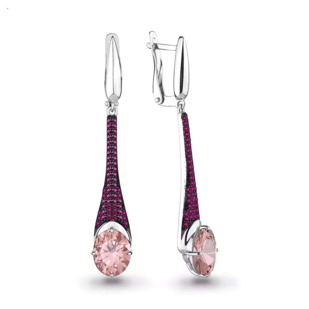 Серьги, артикул LV4702590В, серебро