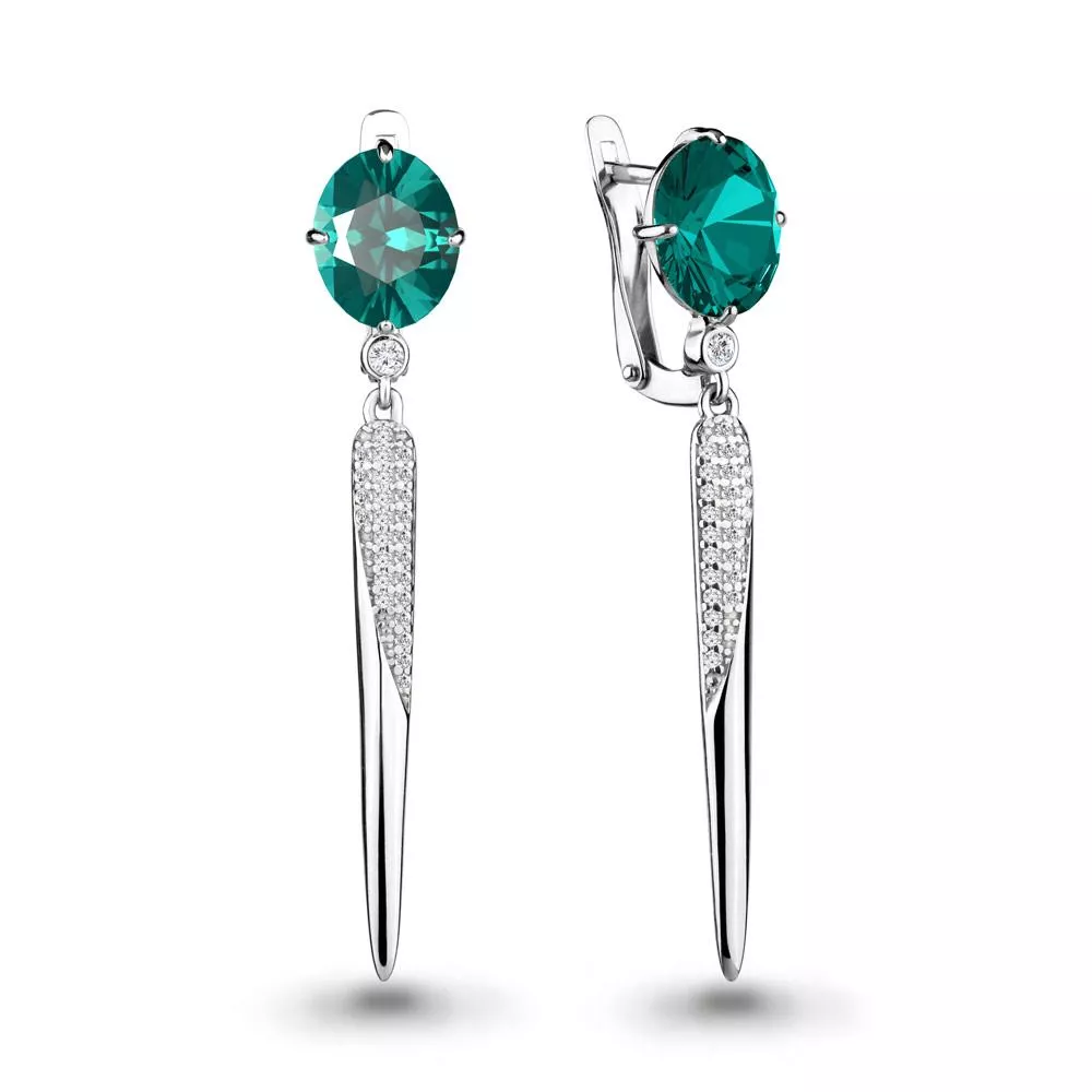 Серьги из серебра, артикул LV4702488А