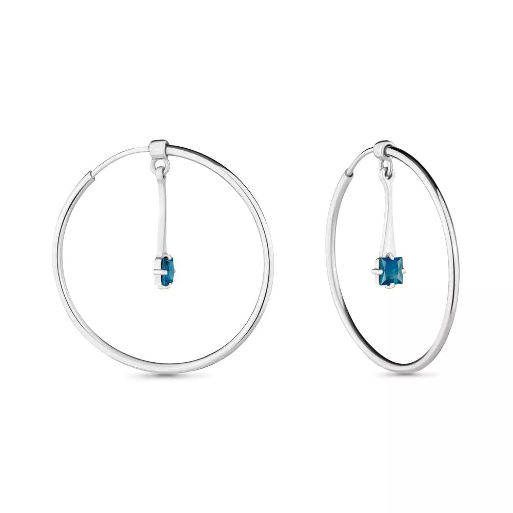 Серьги, серебро, артикул LV4701708