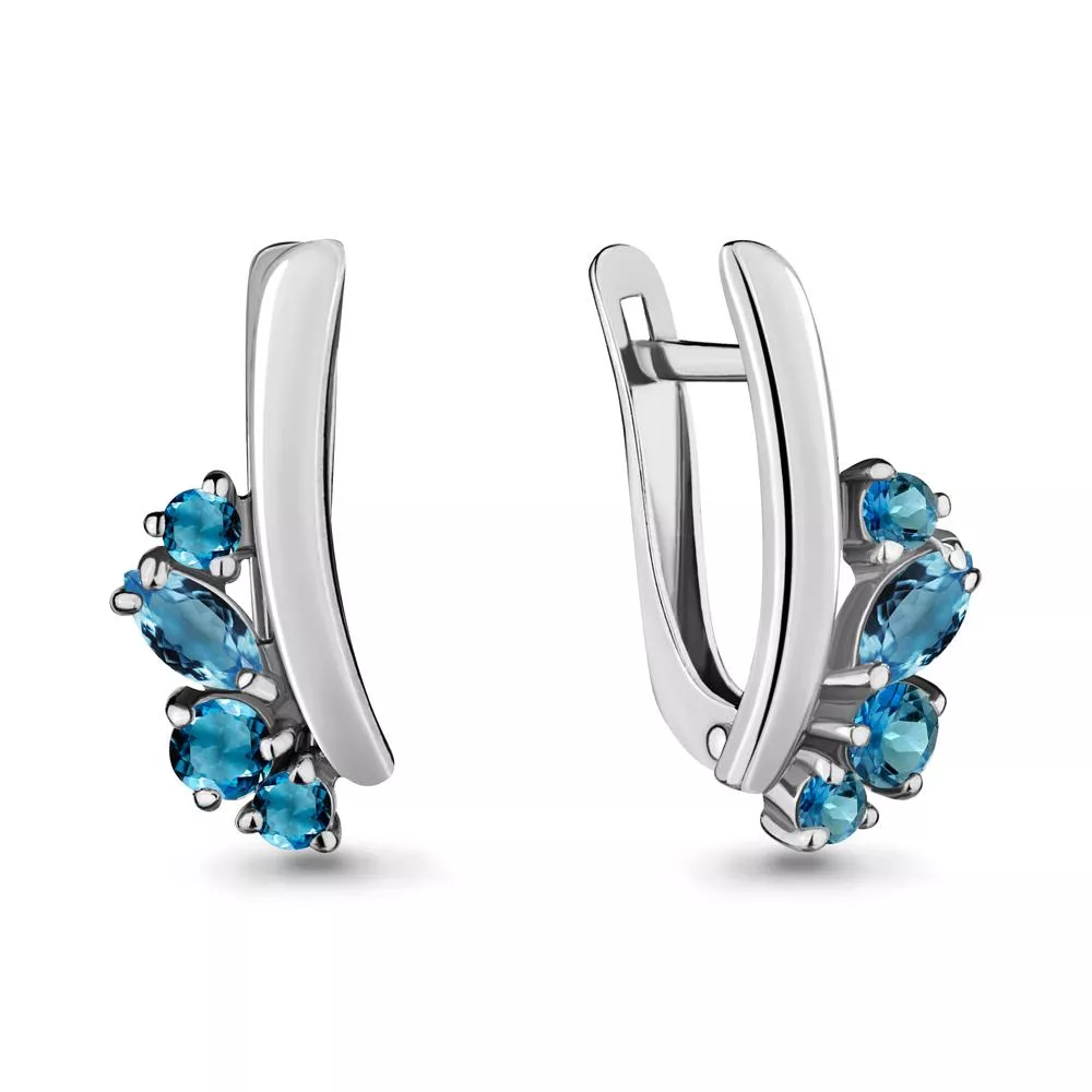 Серьги, серебро, артикул LV4701408