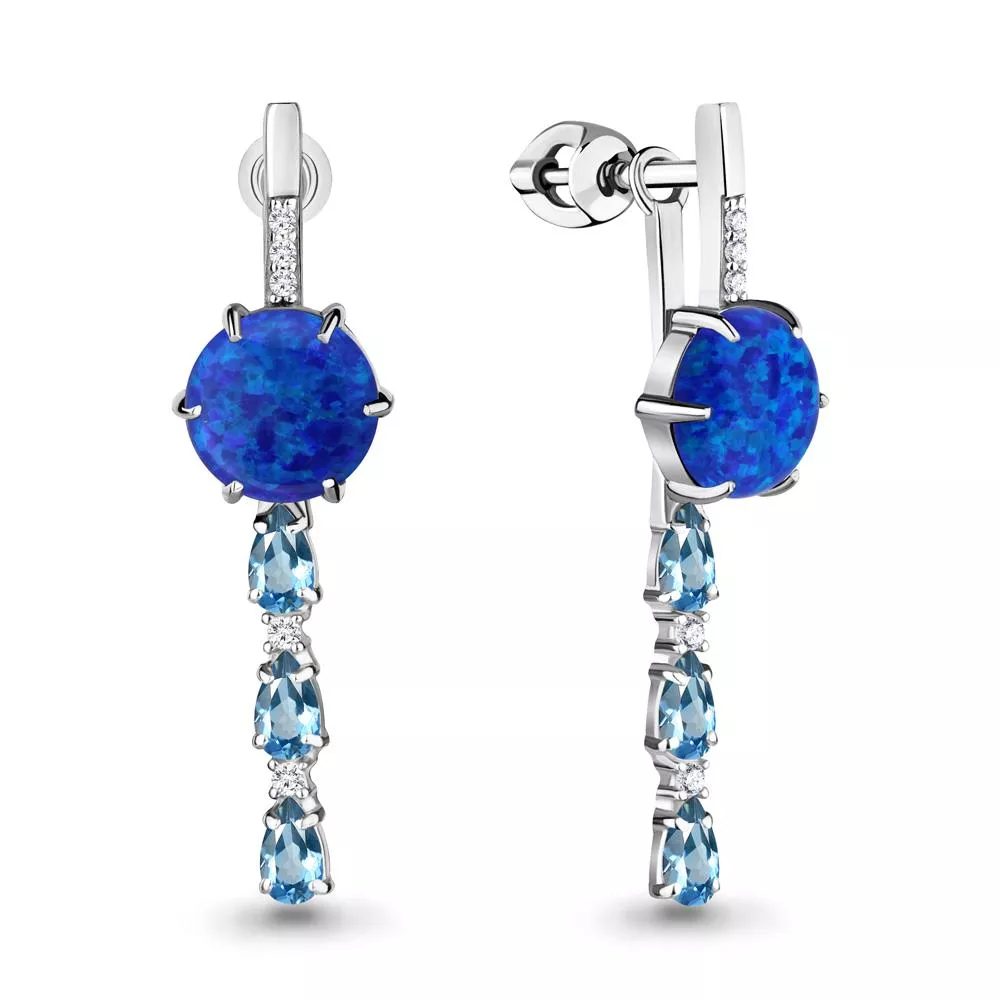 Серьги из серебра, артикул LV4700995А