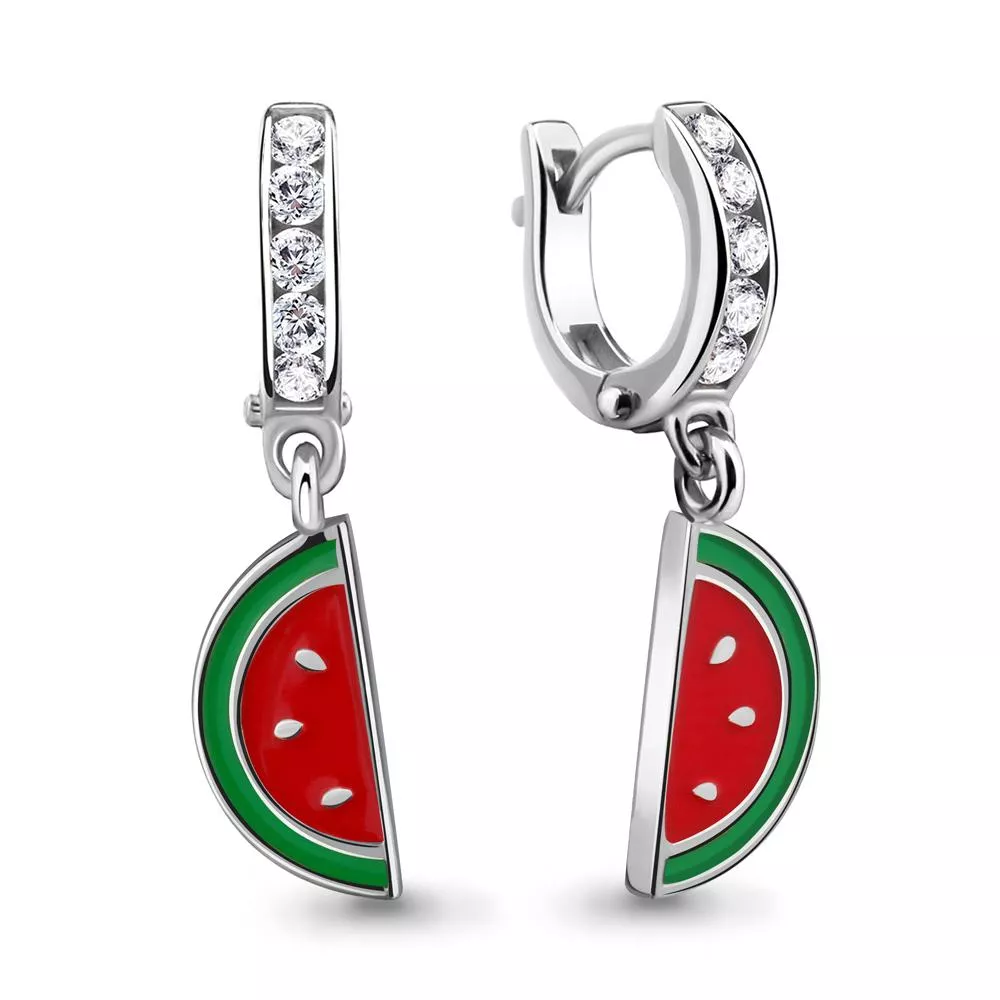 Серьги, серебро, артикул LV46839А