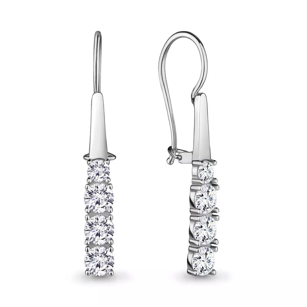 Серьги из серебра, артикул LV46811А