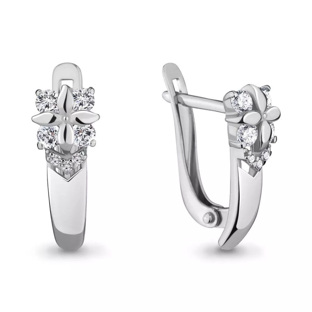 Серьги из серебра, артикул LV46634А