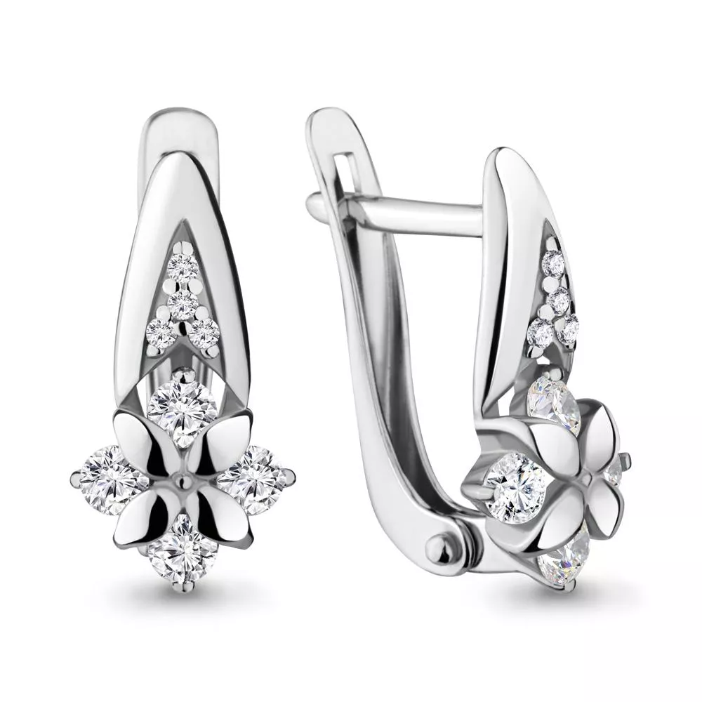 Серьги, артикул LV46632А, серебро