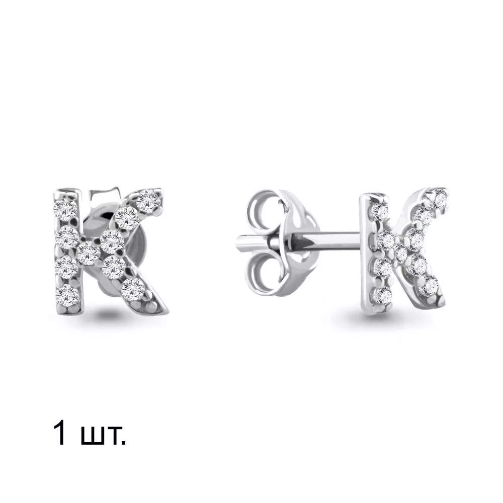 Серьги, артикул LV46557А, серебро