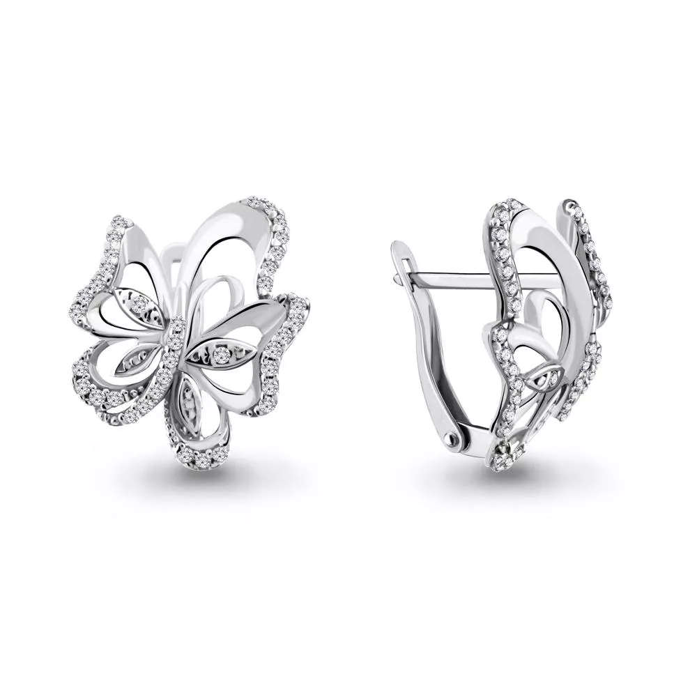 Серьги, артикул LV46507А, серебро