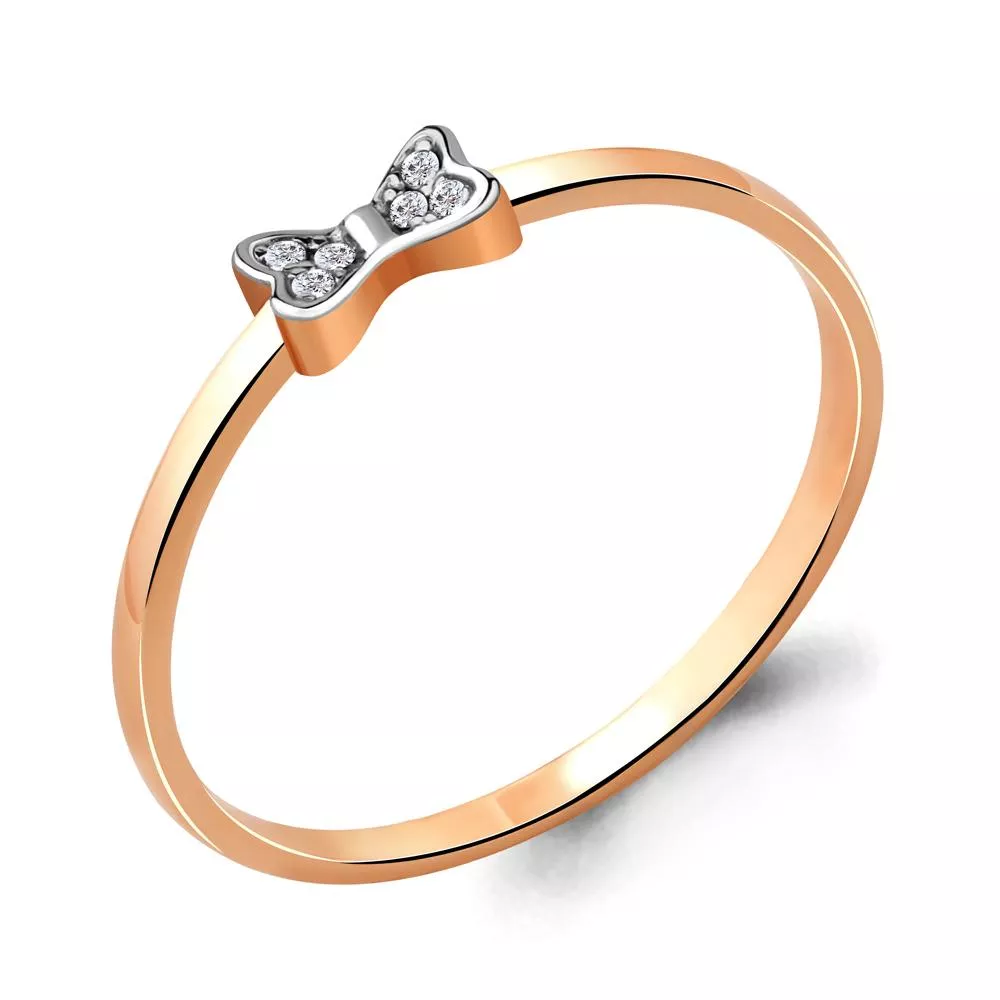 Кольцо, артикул LV963626Ак, золото