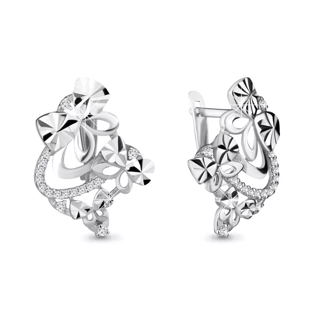 Серьги, артикул LV46482А, серебро