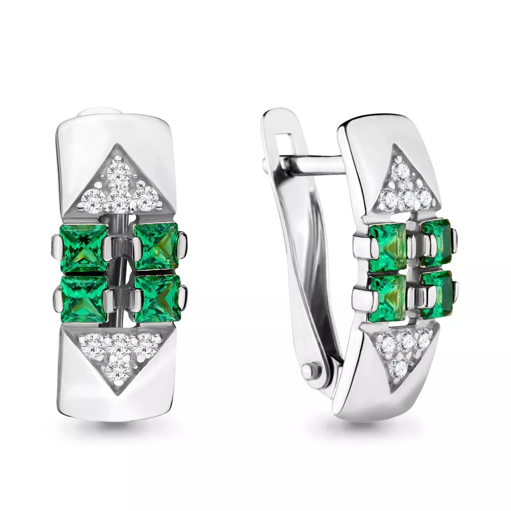 Серьги из серебра, артикул LV46439АГ