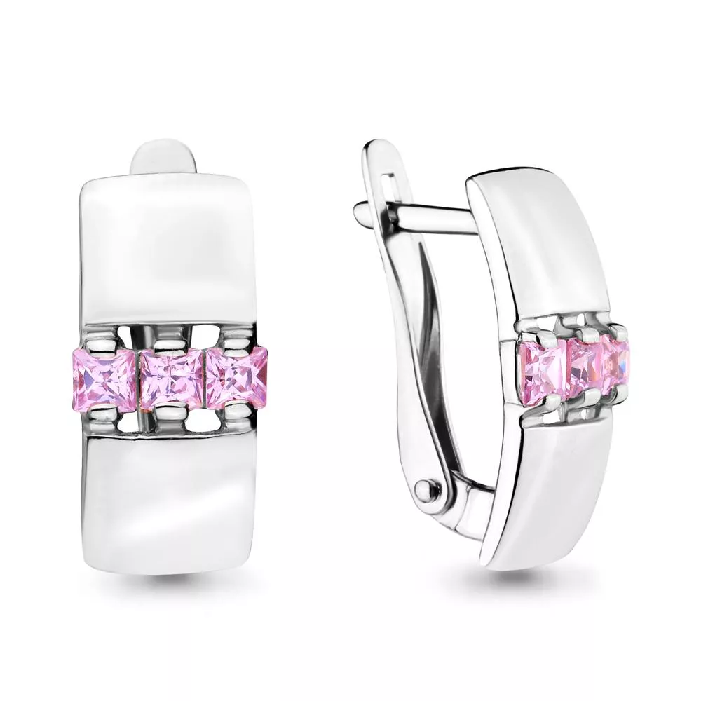 Серьги из серебра, артикул LV46436Р