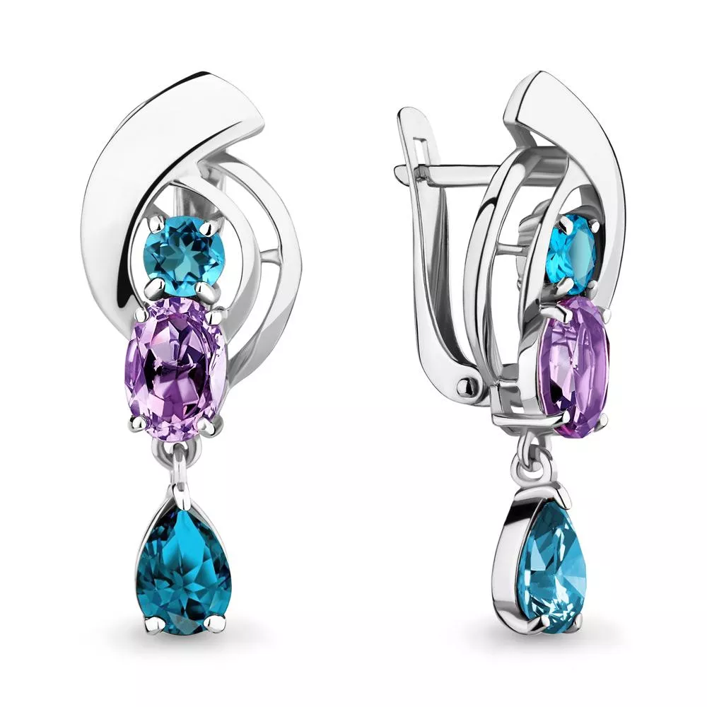 Серьги из серебра, артикул LV46420602