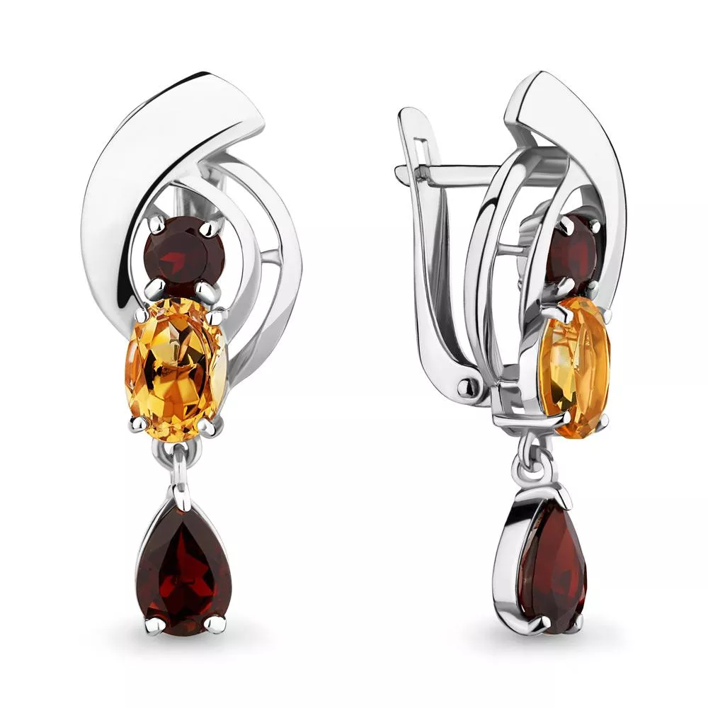 Серьги из серебра, артикул LV4642037