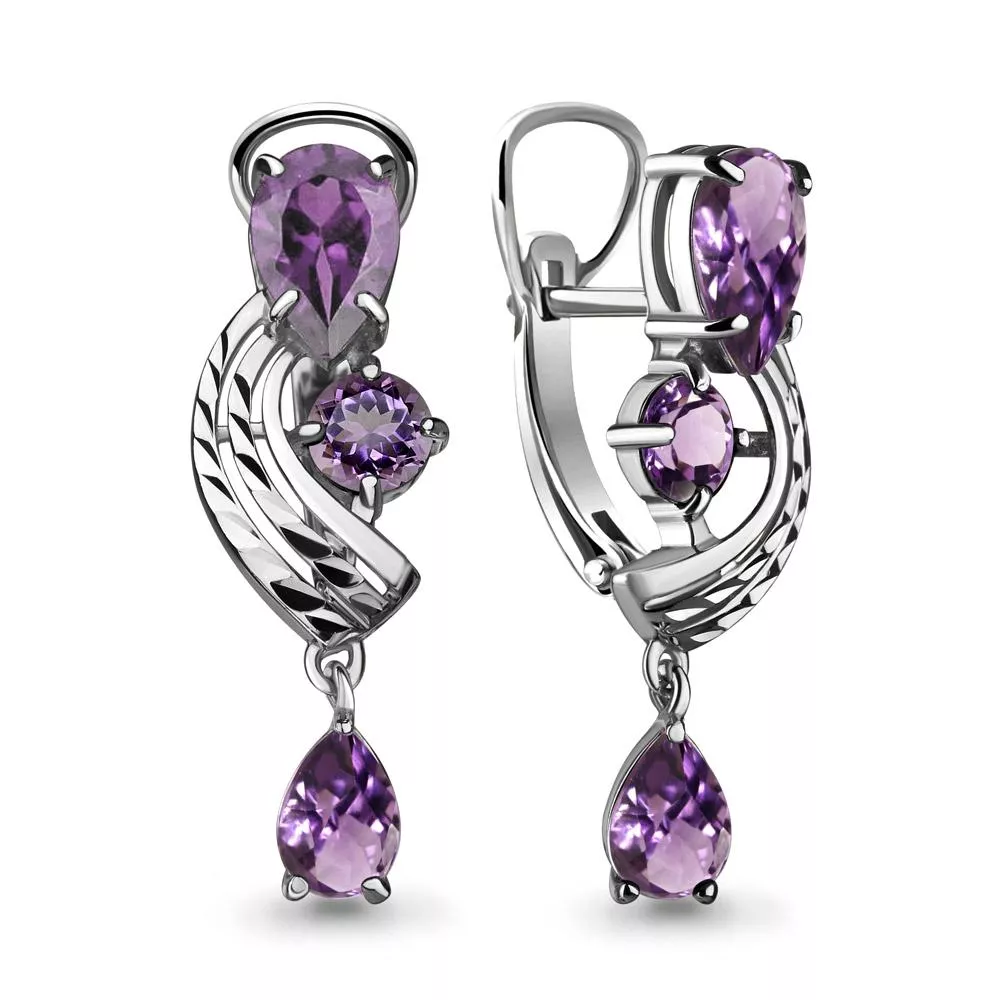 Серьги из серебра, артикул LV4641904