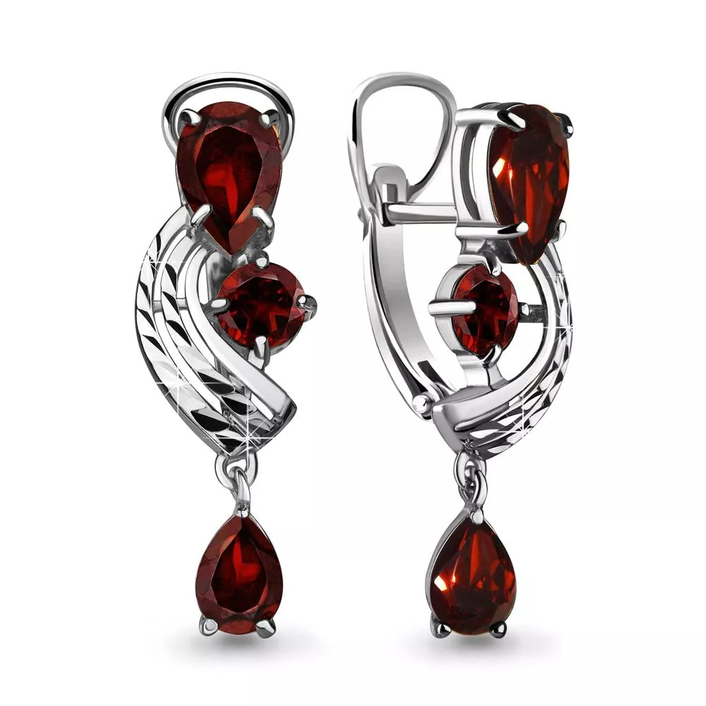 Серьги, серебро, артикул LV4641903