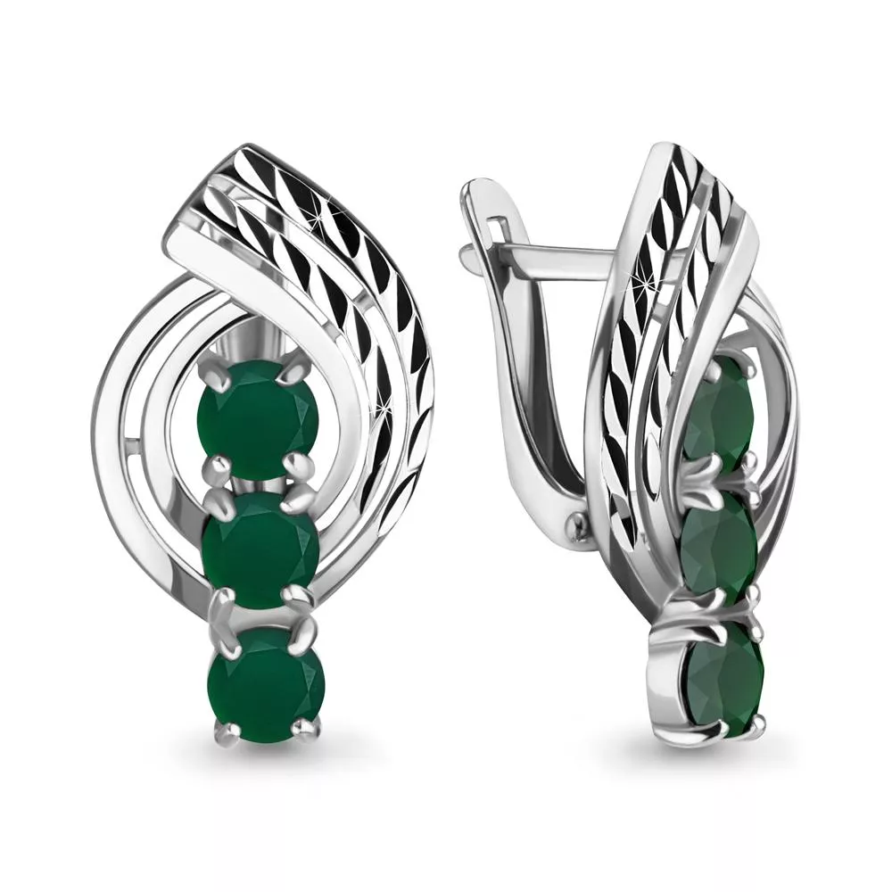 Серьги, серебро, артикул LV4641609