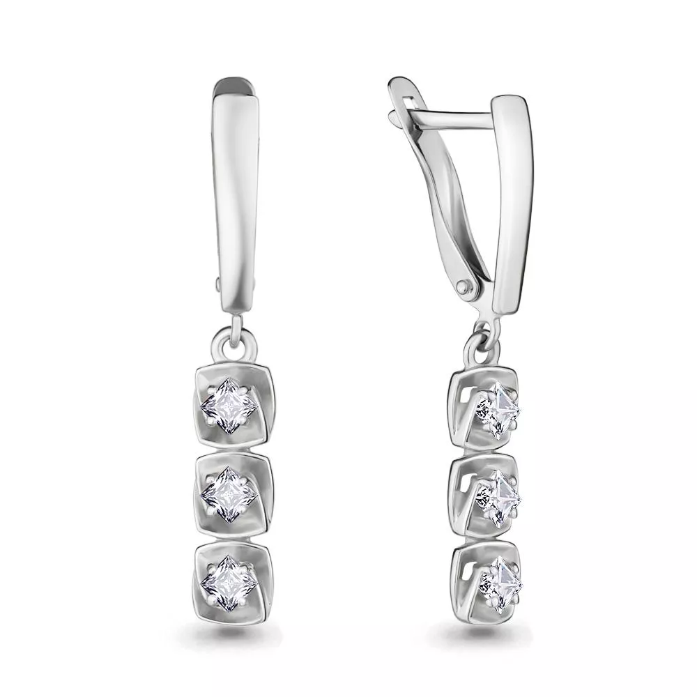 Серьги из серебра, артикул LV46409