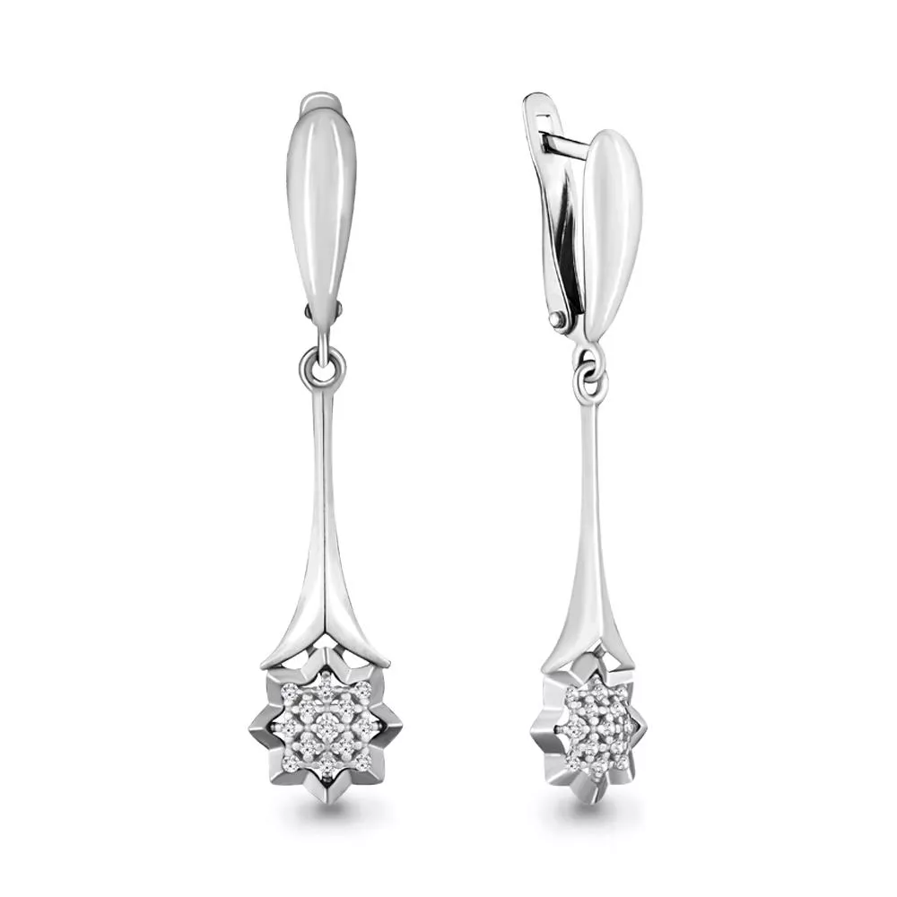 Серьги из серебра, артикул LV46361А