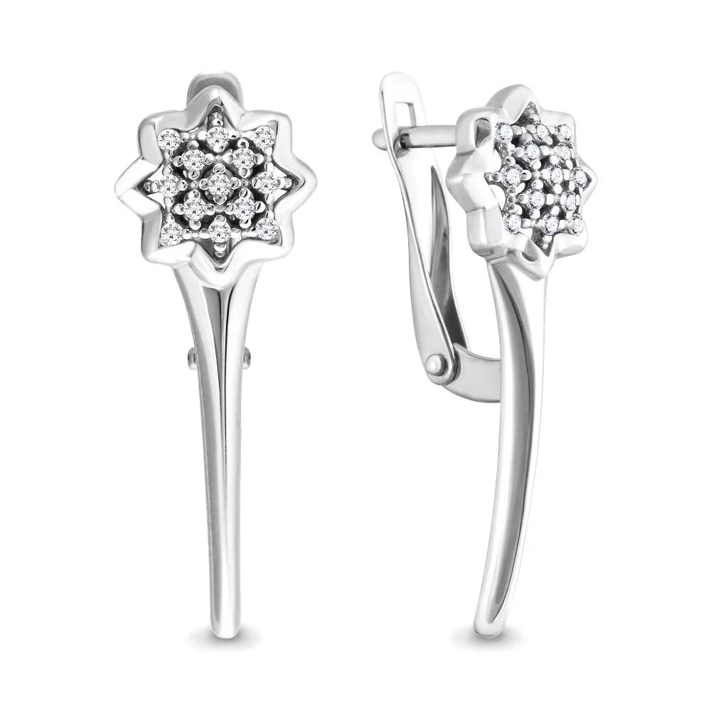 Серьги из серебра, артикул LV46360А