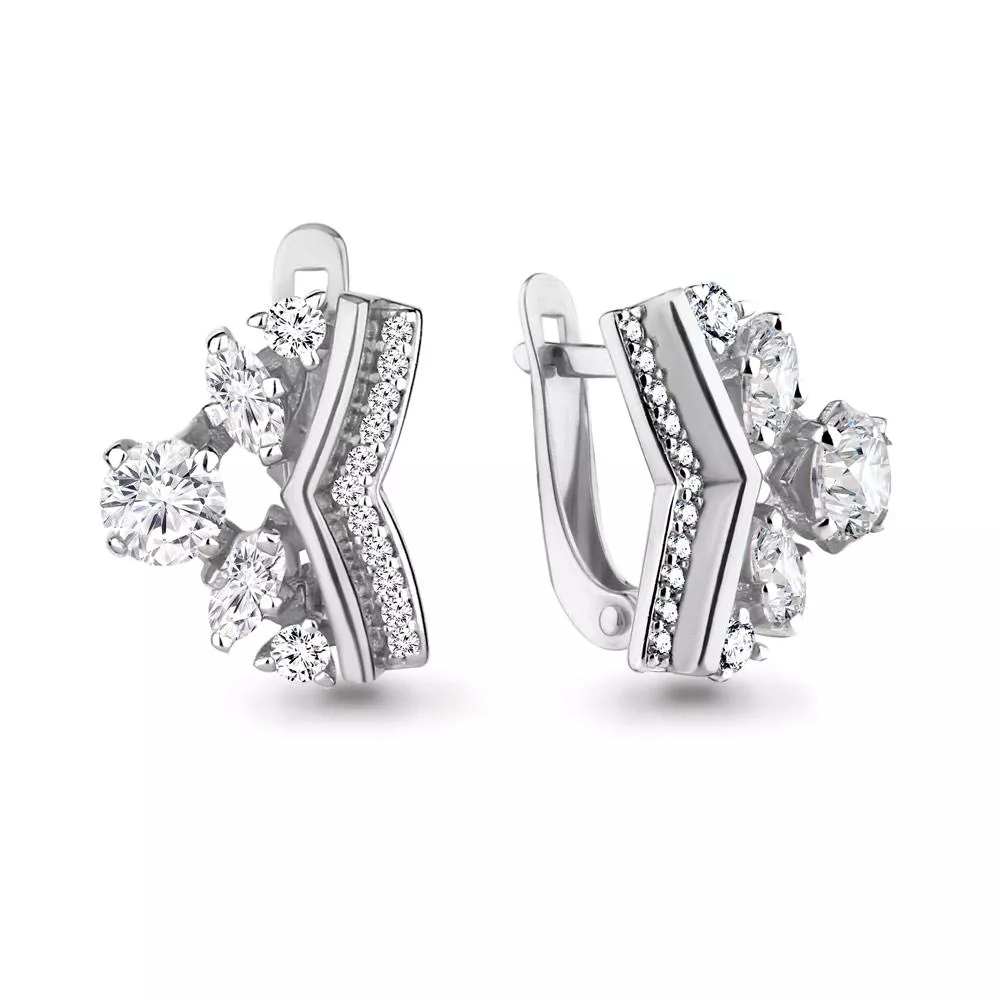 Серьги, артикул LV46336А, серебро