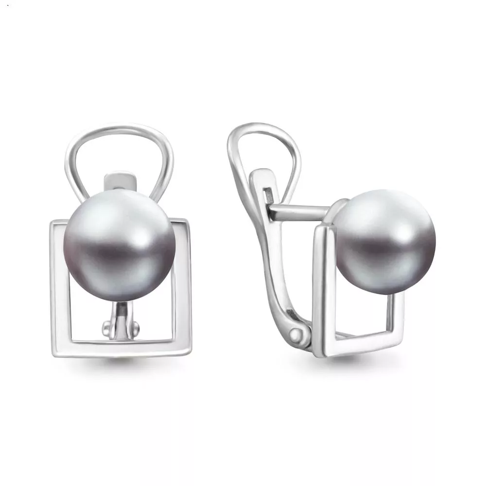 Серьги из серебра, артикул LV46319Э