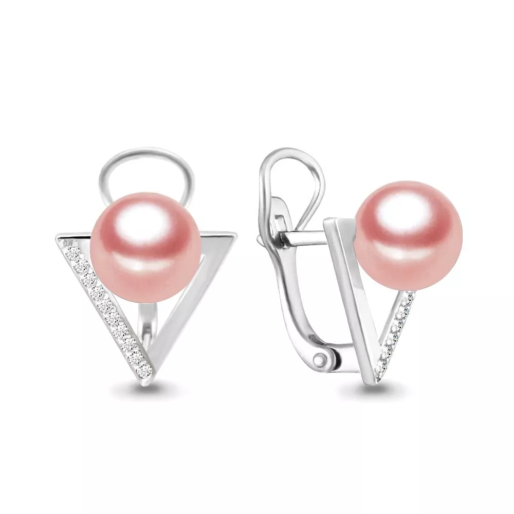 Серьги из серебра, артикул LV46316В