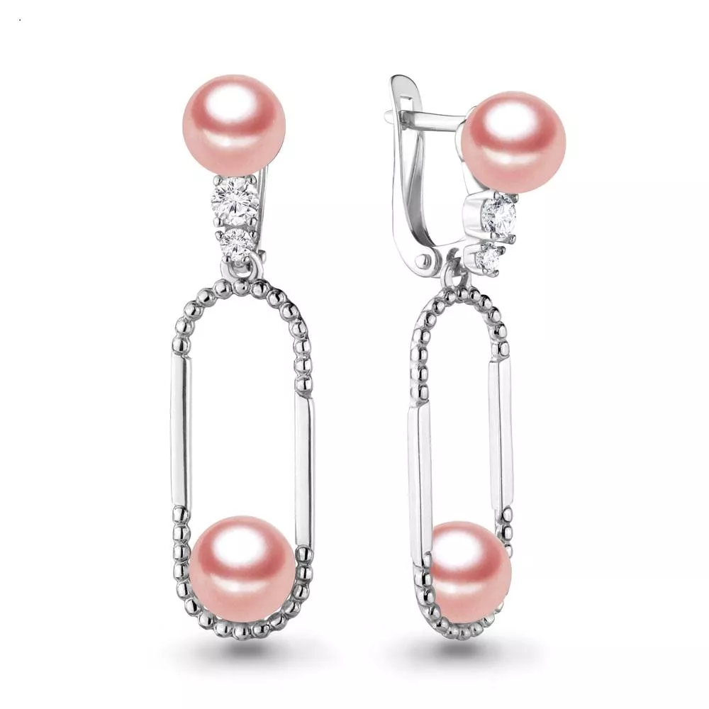 Серьги из серебра, артикул LV46309Р