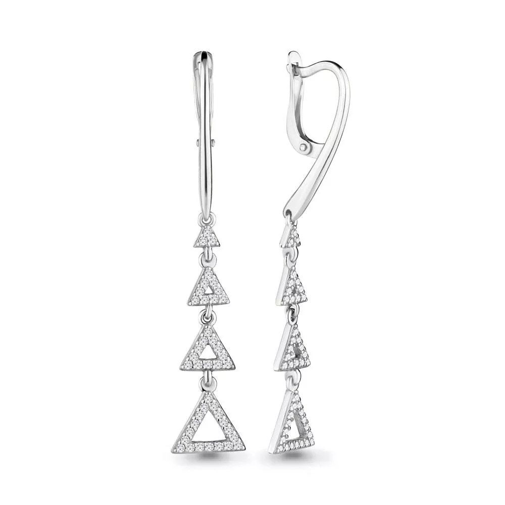 Серьги из серебра, артикул LV46276А