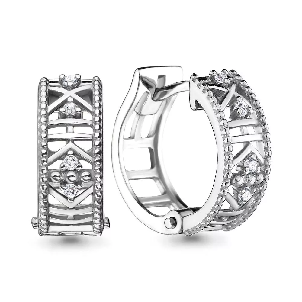 Серьги, артикул LV46200А, серебро