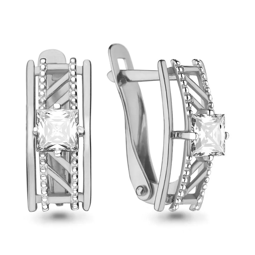 Серьги, артикул LV46194, серебро