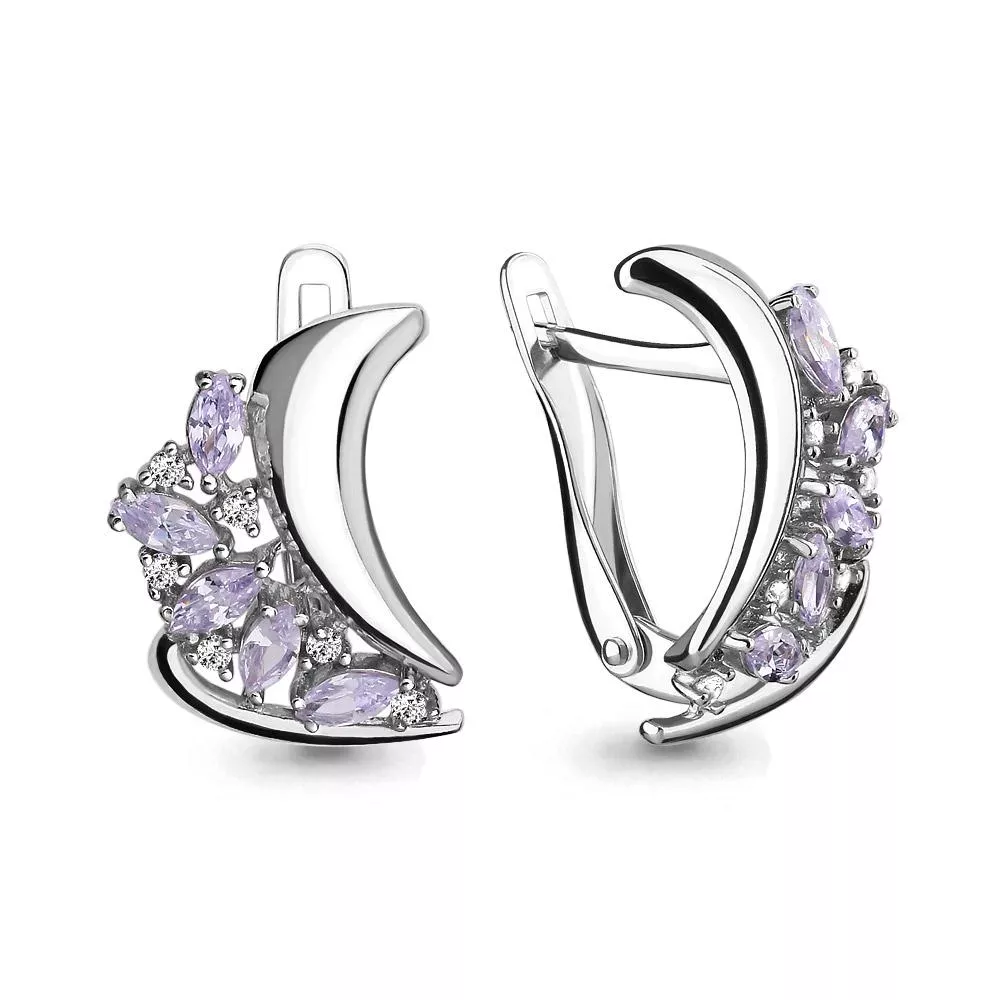 Серьги, артикул LV46083Д, серебро