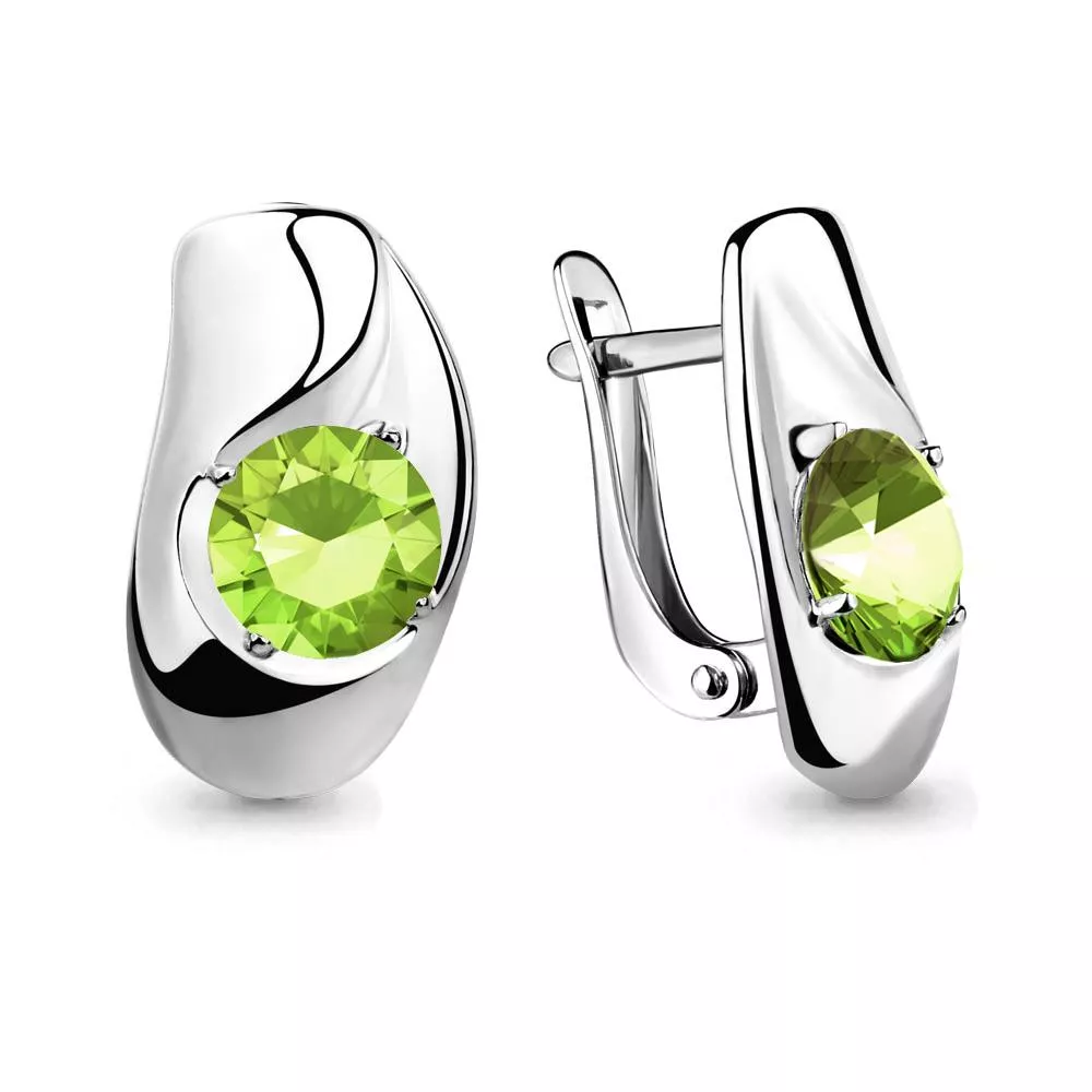 Серьги из серебра, артикул LV46068101З