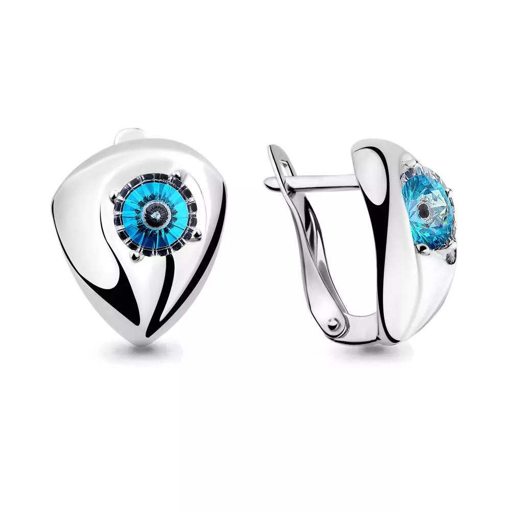 Серьги, серебро, артикул LV46065100