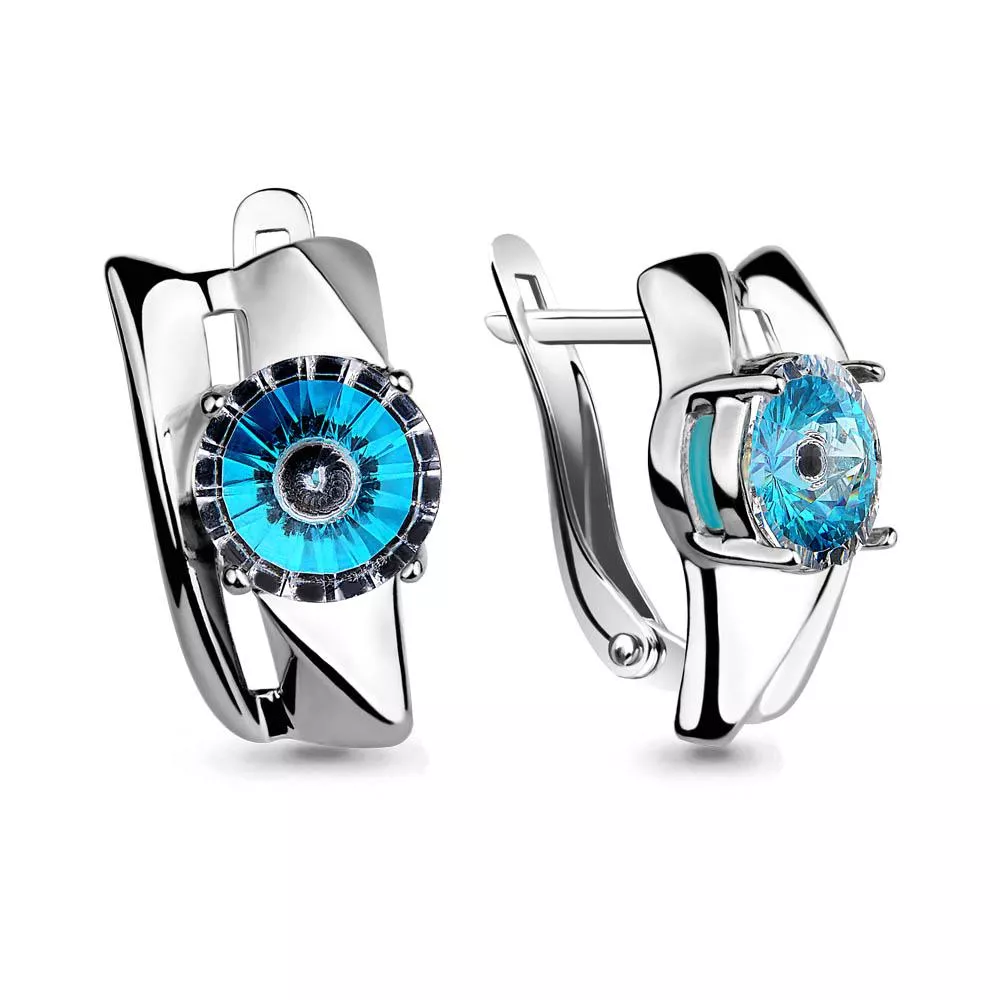 Серьги, серебро, артикул LV46064100