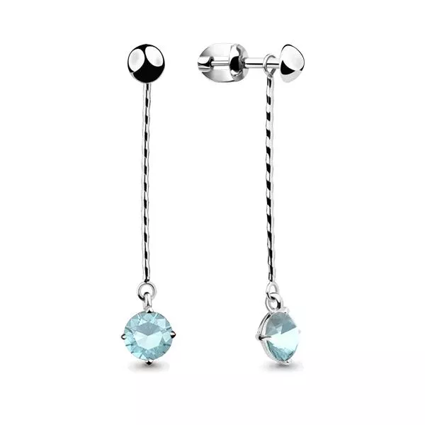 Серьги из серебра, артикул LV46063101Н