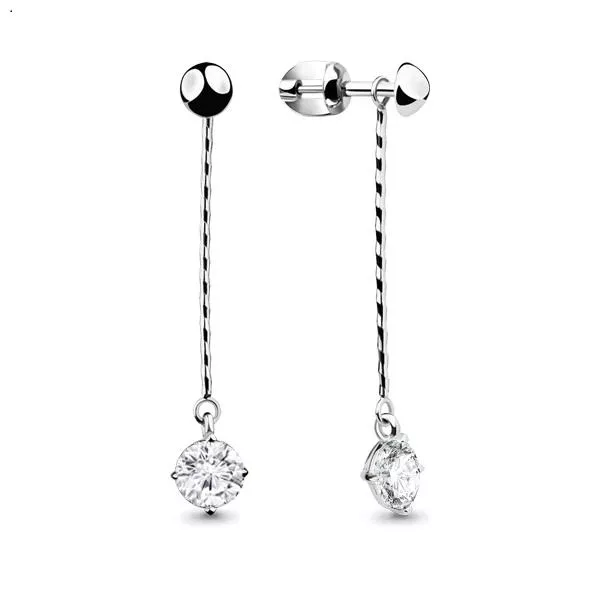 Серьги, артикул LV46063, серебро