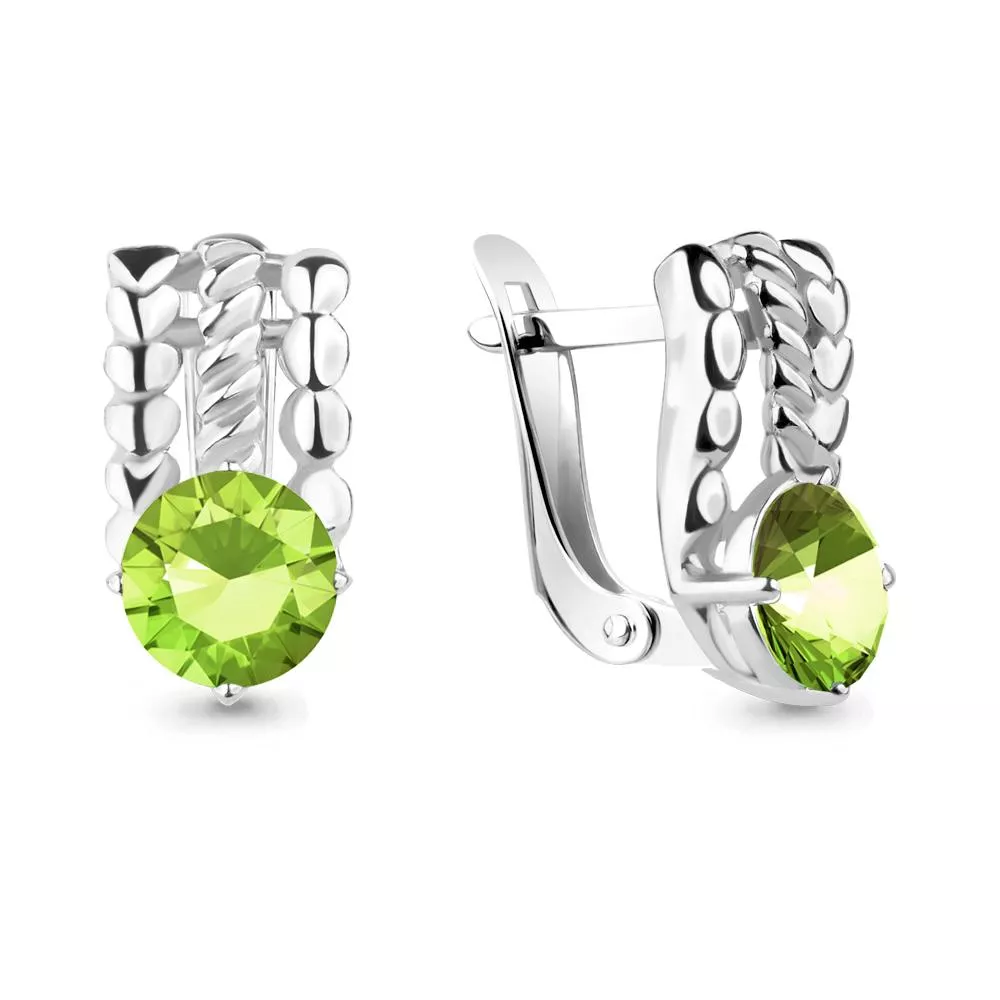 Серьги, артикул LV46050101З, серебро