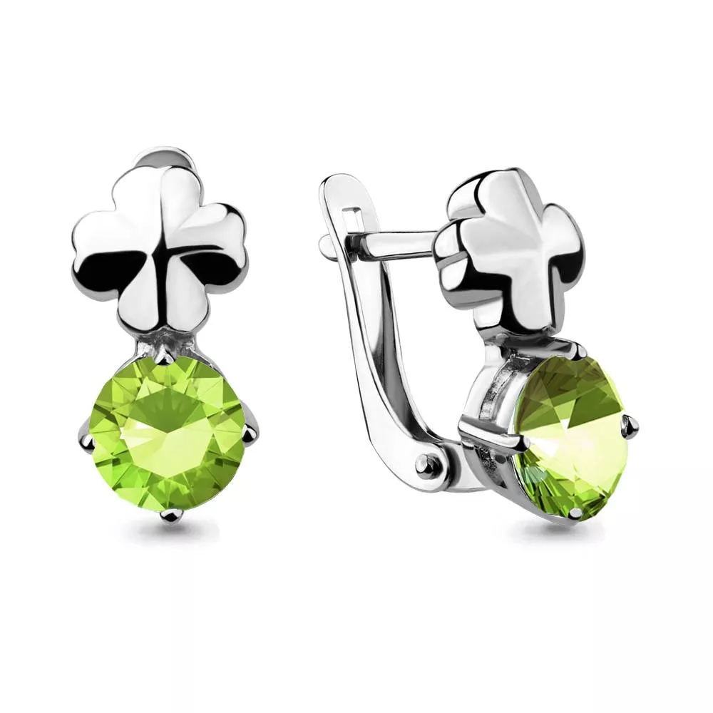 Серьги, артикул LV46040101З, серебро