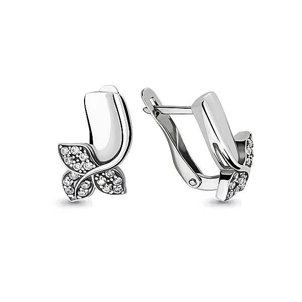 Серьги, артикул LV46028А, серебро