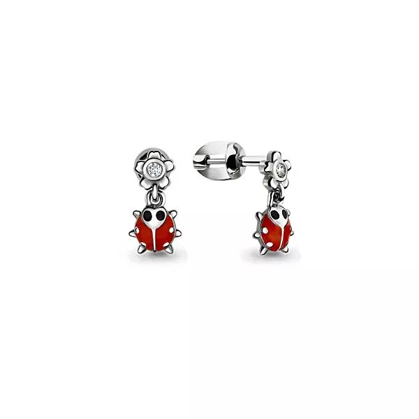 Серьги из серебра, артикул LV46011А