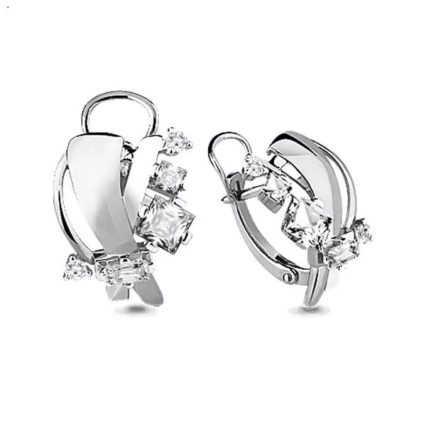 Серьги, артикул LV45925А, серебро