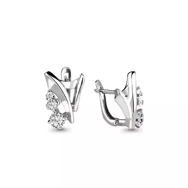 Серьги, артикул LV45923А, серебро