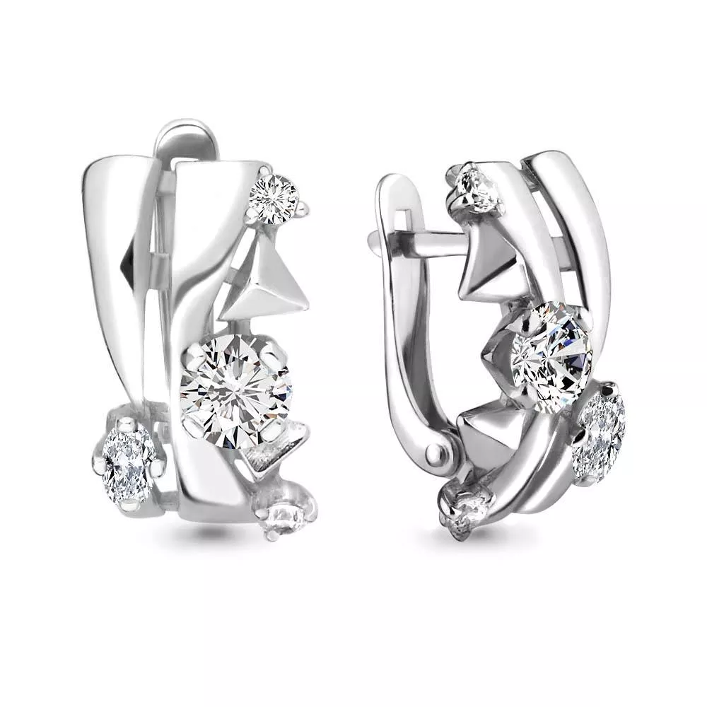 Серьги из серебра, артикул LV45917А