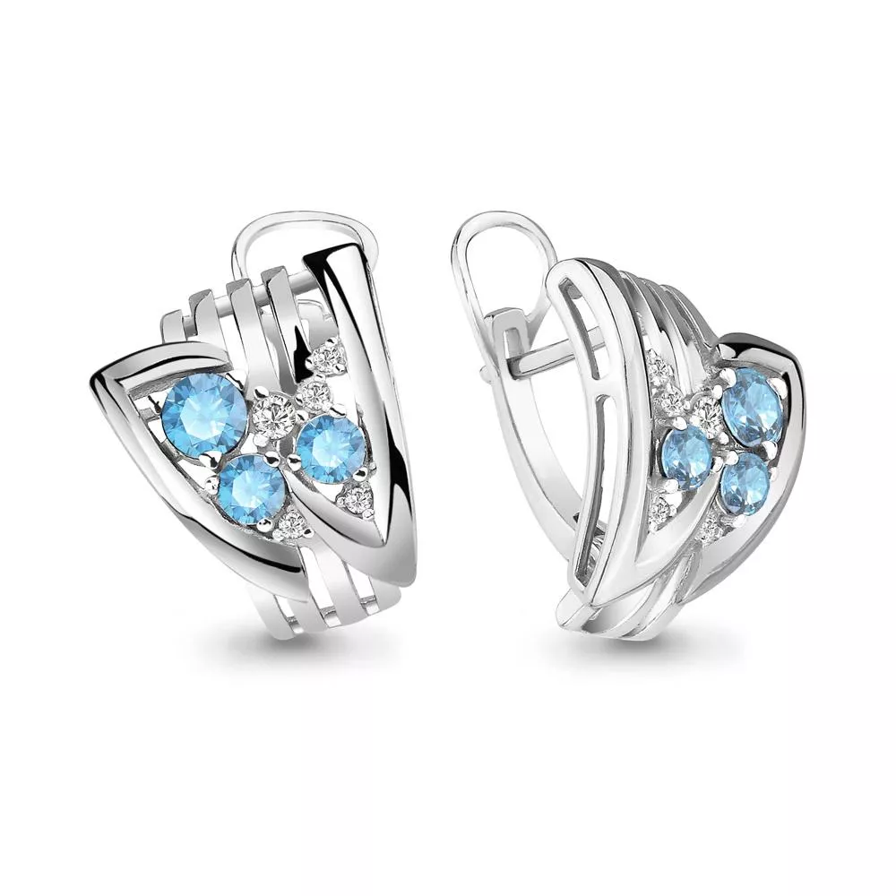 Серьги из серебра, артикул LV4590324А