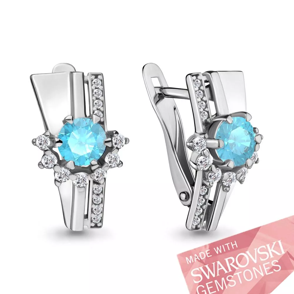 Серьги, серебро, артикул LV4588524А